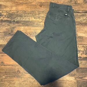 Dockers Men's Charcoal Straight Fit Pants, Size 36x34